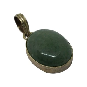 Green Bloodstone Pendant/Locket - Picture 1 of 4