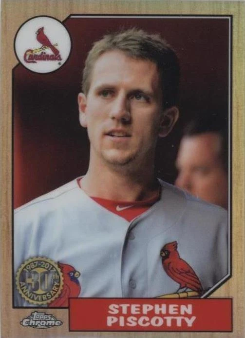 2017 Topps Chrome - Stephen Piscotty #87T-16