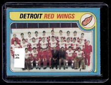 1979-80 O-Pee-Chee Detroit Red Wings Team Detroit Red Wings #249