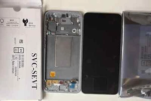 Samsung LCD Display mit Rahmen für Galaxy A56 5G GH82-36829D Ersatz Awesome du - Picture 1 of 2