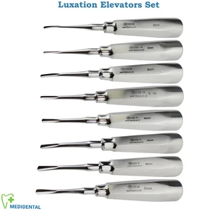 8Pcs Dental Luxation Luxating Root Extraction Elevators Surgical Oral Surgery CE - Picture 1 of 9