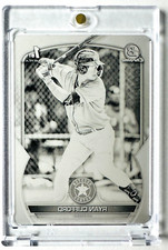 2023 1st Bowman Chrome Ryan Clifford BLACK Printing Plate Prospect RC 1/1 Astros