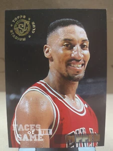 1995 Topps Stadium Club 356 Scottie Pippen Chicago Bulls - Imagen 1 de 2