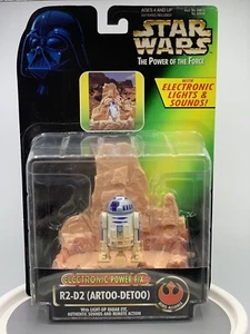 Star Wars 1996Power of the Force Electronic Light Up F/X R2-D2 Action Figure NEW - Picture 1 of 7