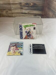 The Bugs Bunny Crazy Castle Video Game BOX BOOKLET ONLY Game Boy Original