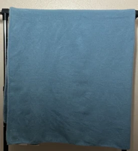 Witney Decken 100% Wolle garantiert England B 68" x L 68" Vintage 60er blau - Bild 1 von 4