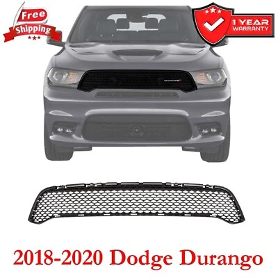 Front Grille Insert Black Plastic for 2018-2020 Dodge Durango CH1200413 Foto 1 de 4