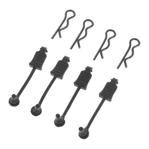 ARRMA ARAC3447 Body Clip Retainer 1/8 Scale Black (4) AR390178 - Picture 1 of 1