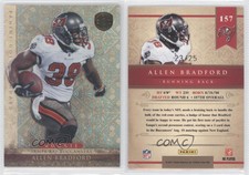 2011 Panini Gold Standard Platinum Gold /25 Allen Bradford #157 Rookie RC