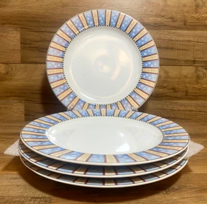 SET OF 4 - ONEIDA / SAKURA DEBBIE MUMM - SNOW FAIRIES HOLIDAY 11" DINNER PLATES - Picture 1 of 7