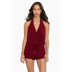Magicsuit By Miraclesuit Bianca One Piece Romper Swimsuit 16 - Picture 1 of 3