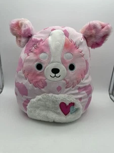 Squishmallows 12” Magnis Shepard Pink Dog Plush Kelly Toy Pillow(free Shipping) - Picture 1 of 9