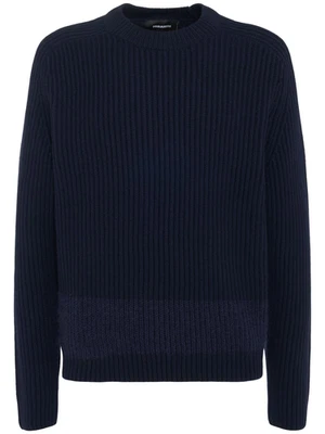 DSQUARED2 Navy Wool Vest New & Authentic - Image 1 of 2