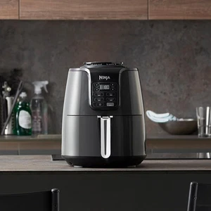 Ninja AF100UK Friggitrice ad Aria 3,8 L con 4 Funzioni di Cottura - Nero - Foto 1 di 2
