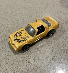 Hot Wheels Hot Bird Black Pontiac Firebird Trans Am 1/64 Diecast Gold Hot Ones - Picture 1 of 5