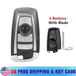 Remote Key Fob SHELL CASE 4B for 2009-2016 BMW F Serie F20 F23 F34 F30 F32 F36 - Picture 1 of 8