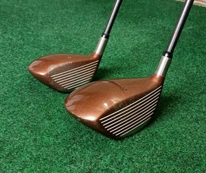TaylorMade Titanium TOUR 8.5° Driver + Fairway 3 Wood Stiff Graphite Right Hand - Picture 1 of 11