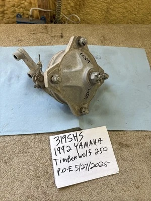 Yamaha Timberwolf 250 1992 rueda delantera izquierda freno tambor carcasa 319 Foto 1 de 4