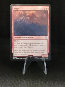 Anger 0210 Non Foil Uncommon LOTR Commander MTG Near Mint - Picture 1 of 3