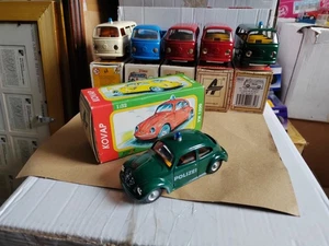 Boxed Model Vintage Kovap 0642 Cko VW 1200 Beetle Polizei - Picture 1 of 7