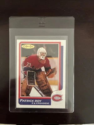 1986-87 O-Pee-Chee - Patrick Roy #53 (RC) - Image 1 of 2