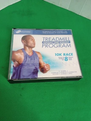 iFit Solutions Treadmill Running Program 10k race 6 Interactive Discs 8 Min Pace - Image 1 of 4