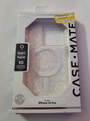 New Case-Mate Twinkle Diamond for Apple iPhone 14  Pro  Max  6.7" w/Magnets - Image 1 of 2