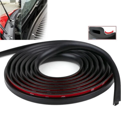 For TOYOTA Car Front Windshield Panel Seal Strip Rubber Sealed Moulding Trim Foto 1 de 4