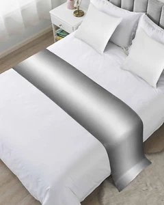 Decorlovee grau ombre Bettkufen für Queen Size Bett, moderne abstrakte Kunst Decora - Bild 1 von 12