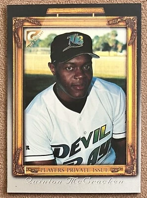 Quinton McCracken 1998 Topps 画廊球员私人发行 #13 / 250 Devil Rays — 第 1/3 张图片