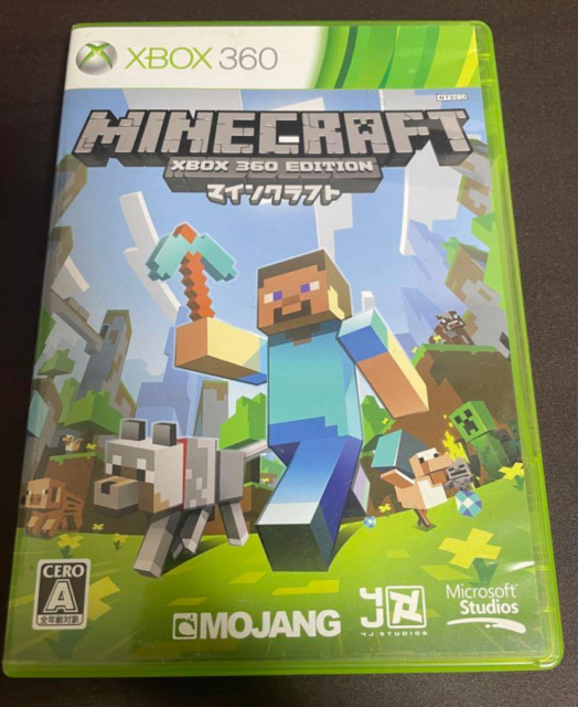 USED USED Xbox 360 Minecraft number B00C6R5GHM 4988648921597 Game Software