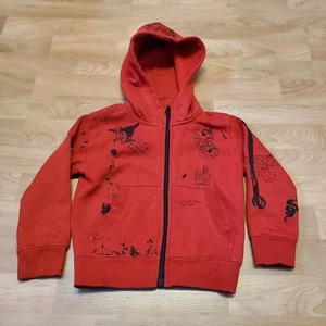 Kids Red Jordan Craig OG Full Zip Hoodie Set Size 6 Freedom Is Not Free - Picture 1 of 4