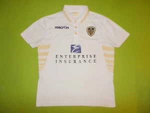 Poloshirt LEEDS UNITED (UK S) (EU M) MACRON TOP!!! Trikot Home - Bild 1 von 8