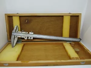 PINZA VERNIER DE PRECISIÓN TORNILLO DE BLOQUEO LISO DE 8" #574 - Imagen 1 de 2