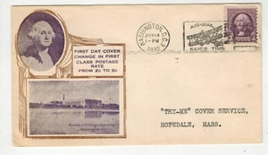 1932 GEORGE WASHINGTON BICENTENNIAL YEAR OLD FDC 721-5 IOOR CACHET Nice! - Picture 1 of 1