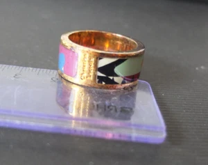 * Anillo de diseñador Christian Lacroix talla 19 NUEVO - Imagen 1 de 9
