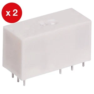 2 PACK - 16A 12VDC SPDT PCB Mount Latching Relay - Picture 1 of 3
