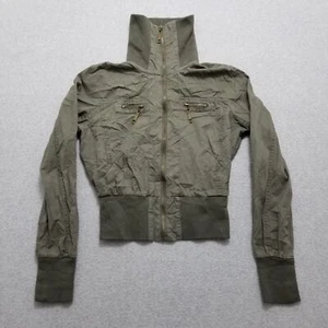 Ashley Jacket Youth Large Green Full Zip Pockets Girls Outdoor - Picture 1 of 12