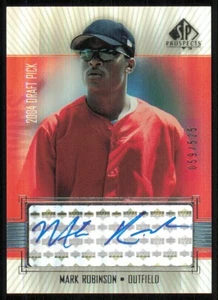 2004 SP Prospects #391 Mark Robinson AU RC /525 - Picture 1 of 2