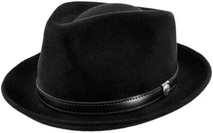 Stetson Prof Wool Felt Fedora Hat - Picture 1 of 1