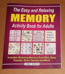 The Easy and Relaxing Memory Activity Book for Adults Alzheimers Dementia - Foto 1 di 3