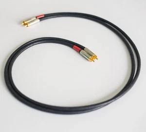 Belden 8428 (8402) with Switchcraft 3502AAU High-End RCA Interconnect Cable Pair - Picture 1 of 1