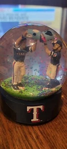 MLB Texas Rangers SGA 7/20/2018 Celebration Snow Globe Andrus Odor - Picture 1 of 4