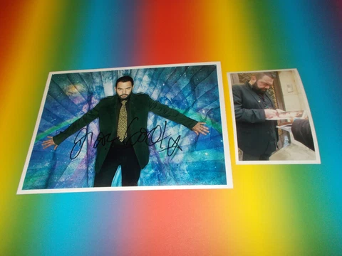 Marian Gold Alphaville signed autograph Autogramm 8x11 inch photo in person Cover