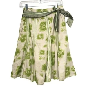 Old Navy grün hellbraun unterhalb der Taille Rock mit Gürtel Größe 1 - Bild 1 von 9