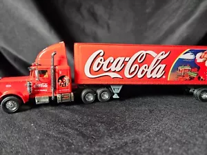 Matchbox Peterbilt Coca-Cola Holiday 1:50 Scale Inv. #1708 - Picture 1 of 5