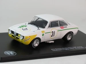Altaya Alfa Romeo Giulia GTA 1300 Junior #31 Zandvoort Trophy 1972 1/43 LAF1834 - Foto 1 di 3