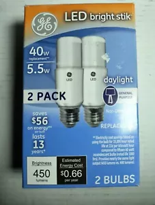 GE LED Bright Stik 450 Lumens 5.5W(40W) Day Light - Picture 1 of 6