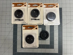 Confezione da 5 tiranti porta coppa scarico bronzo lucidato ad olio National Hardware N187-046 2-1/8" - Foto 1 di 3