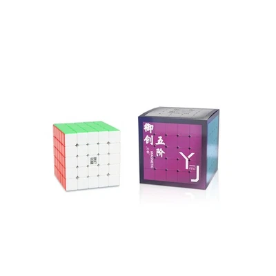 YJ YU 5x5 Magnetic Stickerless Speedcube - Immagine 1 di 4